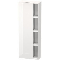 Armoire DURASTYLE 240x500x1400mm ouverture droite blanc brillant/blanc mat