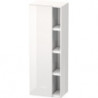 Armoire DURASTYLE 360x500x1400mm ouverture gauche blanc brillant