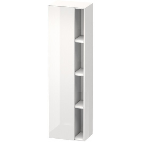 Armoire DURASTYLE 360x500x1800mm ouverture gauche blanc brillant/blanc mat