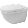 WC suspendu STARCK 3 RIMLESS ti 360x540mm Glaçage hygiénique blanc