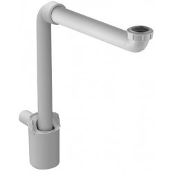 Siphon compact blanc, 1 1/4 pouce DURAVIT