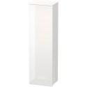 Armoire DURASTYLE 360x400x1400mm ouverture gauche taupe/blanc mat