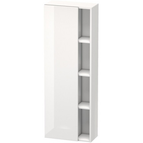 Armoire DURASTYLE 240x500x1400mm ouverture gauche taupe/blanc mat