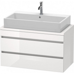 Meuble bas console DURASTYLE 512x900x478mm blanc brillant