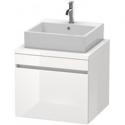 Meuble bas console DURASTYLE 512x600x548mm blanc mat