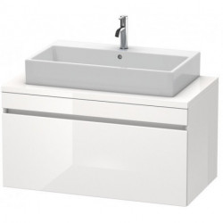 Meuble bas console DURASTYLE 512x1000x548mm blanc brillant