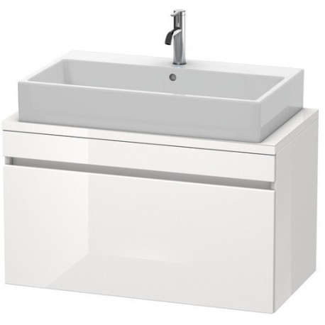 Meuble bas console DURASTYLE 512x900x478mm basalt matt/blanc mat