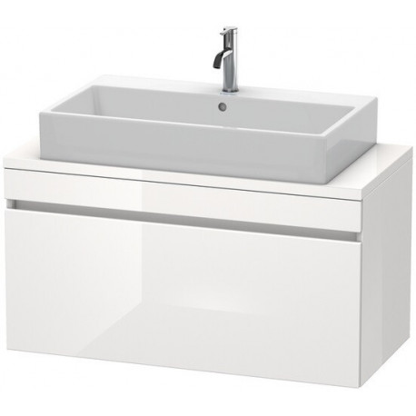 Meuble bas console DURASTYLE 512x1000x478mm basalt matt/blanc mat