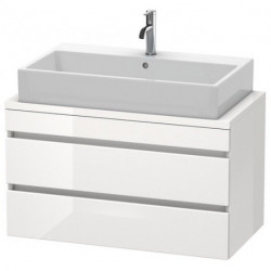Meuble bas console DURASTYLE 512x900x478mm graphit matt/blanc mat