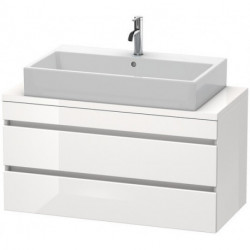 Meuble bas console DURASTYLE 512x1000x478mm graphit matt/blanc mat