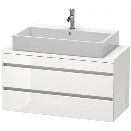 Meuble bas console DURASTYLE 512x1000x478mm graphit matt/blanc mat