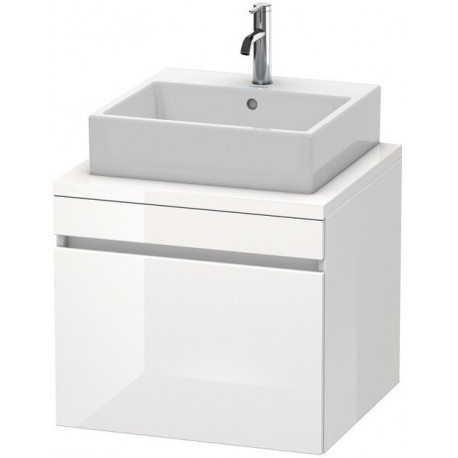 Meuble bas console DURASTYLE 512x600x548mm basalt matt/blanc mat