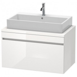 Meuble bas console DURASTYLE 512x900x548mm graphit matt/blanc mat