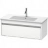 Meuble sous-vasque KETHO 410x1000x475mm blanc mat