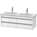 Meuble sous-vasque KETHO 480x1270x475mm blanc mat