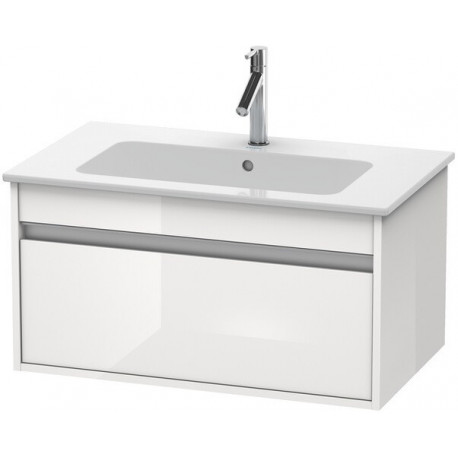 Meuble sous-vasque KETHO 410x800x475mm blanc brillant