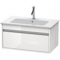 Meuble sous-vasque KETHO 410x800x475mm blanc brillant