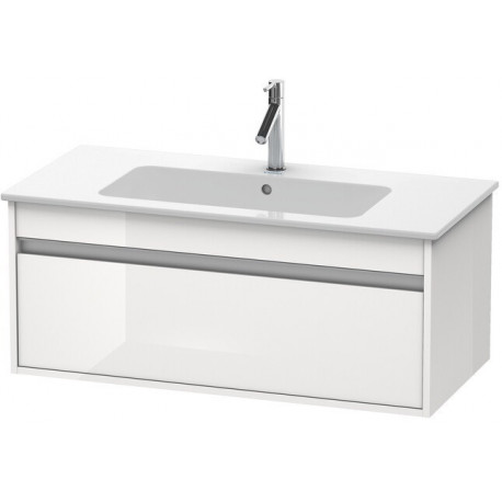 Meuble sous-vasque KETHO 410x1000x475mm blanc brillant