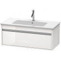 Meuble sous-vasque KETHO 410x1000x475mm blanc brillant