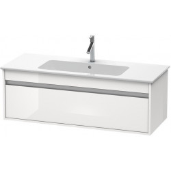 Meuble sous-vasque KETHO 410x1200x475mm blanc brillant