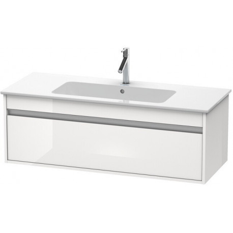 Meuble sous-vasque KETHO 410x1200x475mm blanc brillant