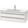 Meuble sous-vasque KETHO 480x1200x475mm blanc brillant
