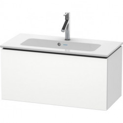 Meuble sous-vasque Duravit L-CUBE Compact 400x820x391mm blanc mat