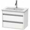 Meuble sous-vasque KETHO COMPACT 480x600x385mm blanc mat