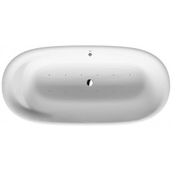 Baignoire bain à remous Duravit CAPE COD 205 l 1855x885mm blanc 1 RS Air-Syst