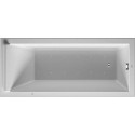 Baignoire Bain à remous rectangulaire STARCK 165 l 170x75 blanc 1 RS Air-Syst
