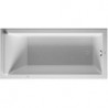 Baignoire Bain à remous rectangulaire STARCK 186 l 170x80 blanc 1 RS Air-Syst