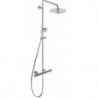 Système de douche mitigeur de douche C.1avec Thermostat de douche chromé 