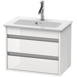 Meuble sous-vasque KETHO COMPACT 480x600x385mm blanc brillant
