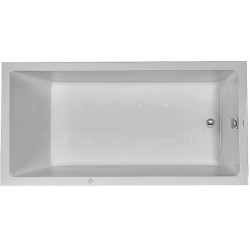 Baignoire Bain à remous rectangulaire STARCK 301 l 180x90 blanc 1 RS Air-Syst