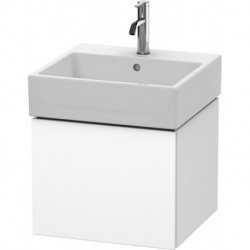Meuble sous-vasque L-CUBE 394x484x459mm blanc mat