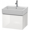 Meuble sous-vasque L-CUBE 394x584x459mm blanc mat
