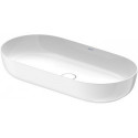 Vasque à poser LUV sans débordement trou B 800x400mm o trouwe