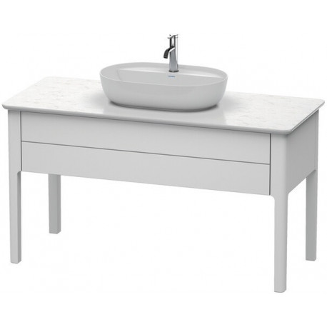 Meuble sous-vasque LUV 743x1388x570mm blanc nordique