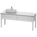 Meuble sous-vasque LUV 743x1388x570m avec éclairagecken re blanc nordique