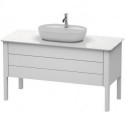 Meuble sous-vasque LUV 743x1388x570mm blanc nordique