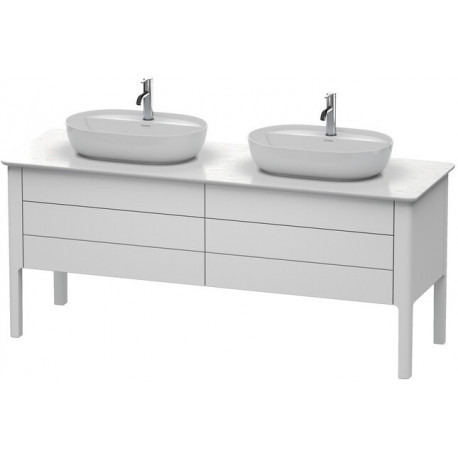 Meuble sous-vasque LUV 743x1783x570mm blanc nordique