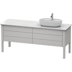 Meuble sous-vasque LUV 743x1783x570m avec éclairagecken re blanc nordique