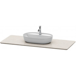 Console en pierre de quartz LUV 25x1388x595mm blanc Structure