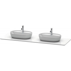 Console en pierre de quartz LUV 25x1783x595mm blanc Structure