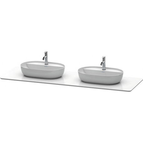 Console en pierre de quartz LUV 25x1783x595mm blanc Structure