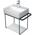 Support métallique DURASQUARE pour lave-mains f HWB 073245 chromé 