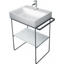Insert en verre Duravit DURASQUARE pour console métallique 003101/102 cubic line