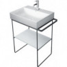 Insert en verre Duravit DURASQUARE pour console métallique 003101/102 flan gr