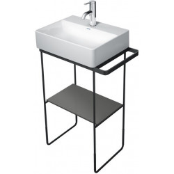Insert en verre Duravit DURASQUARE pour console métallique 003109/110 flan gr