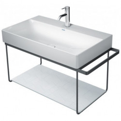 Support métallique DURASQUARE pour lave-mains f WT 235380 chromé 